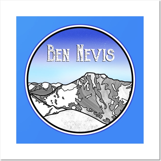 Ben Nevis Scotland Wall Art by mailboxdisco